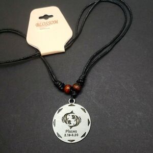 Pisces pendant Zodiac Sign Necklace